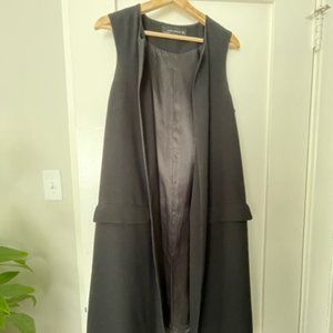 Zara | Blazer Vest Black